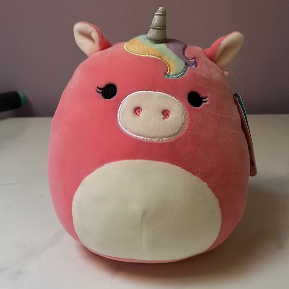 NWT Ilene 5” pink unicorn squishmallow